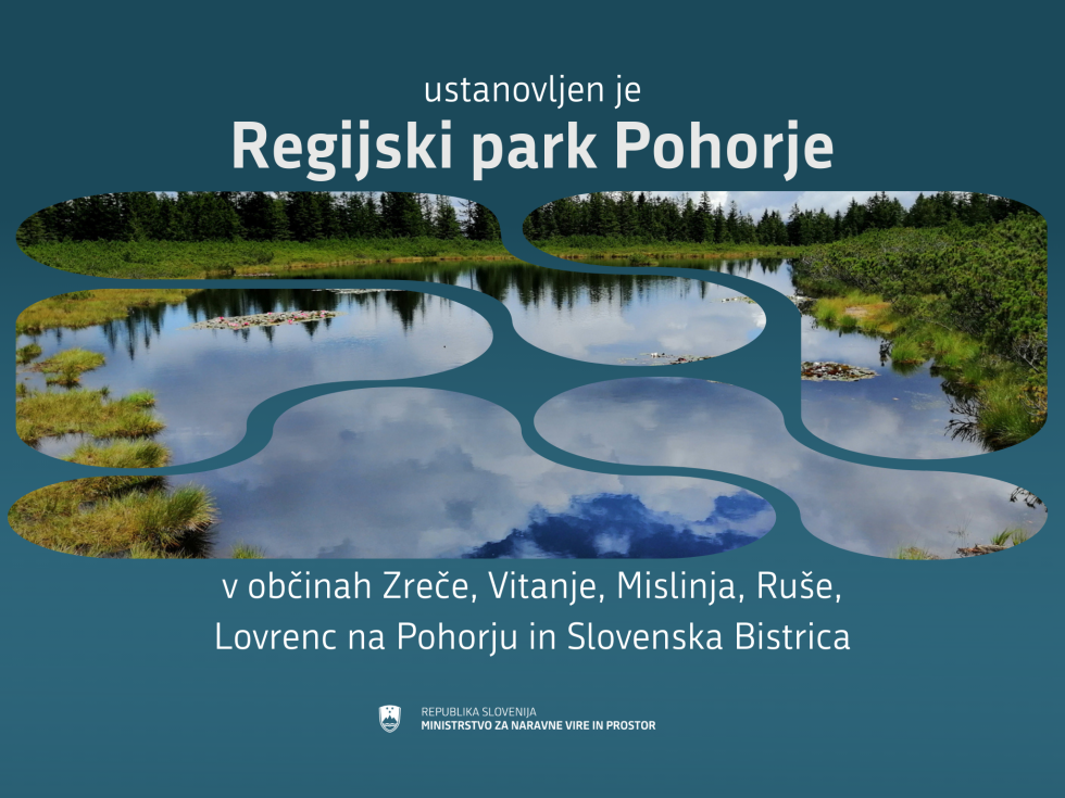 Ustanovljen je Regijski park Pohorje